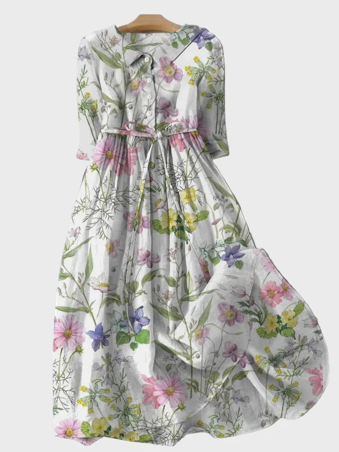 Long Floral Dress