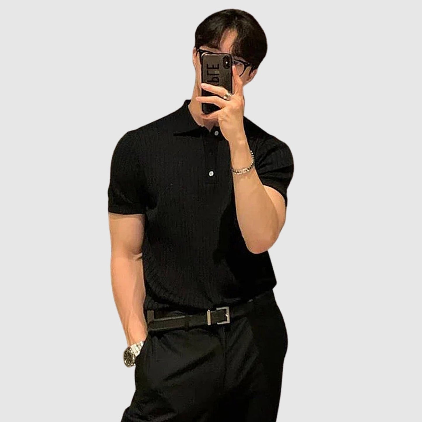 MOONDOKI – Žebrovaný rolák s knoflíkovou légou