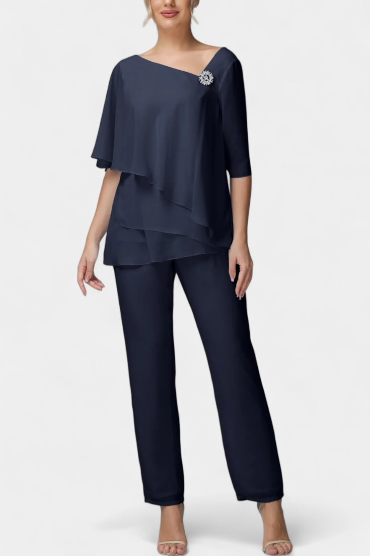 Dvoudílná souprava Dinah s ležérní ženskou siluetou