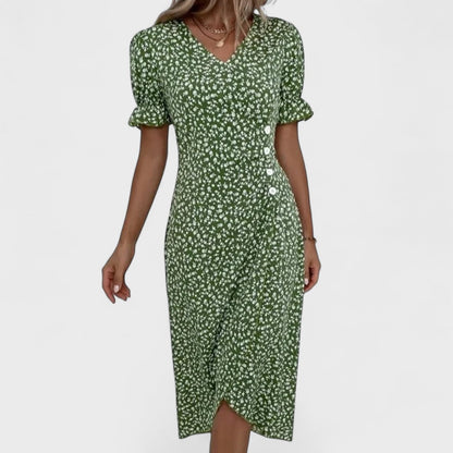 Irena - Svěží Květinové Šaty