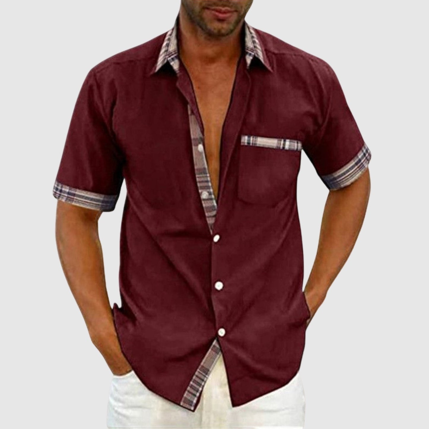 MOONDOKI – Ležérní košile s krátkým rukávem