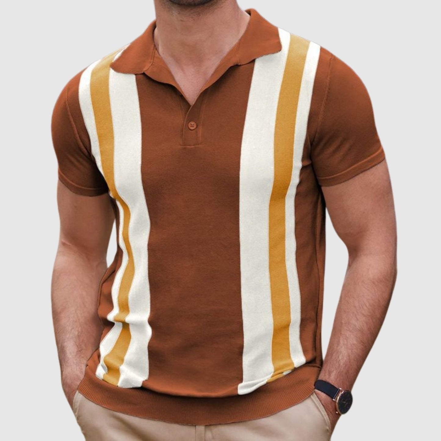 MOONDOKI – Polo tričko s kontrastními detaily