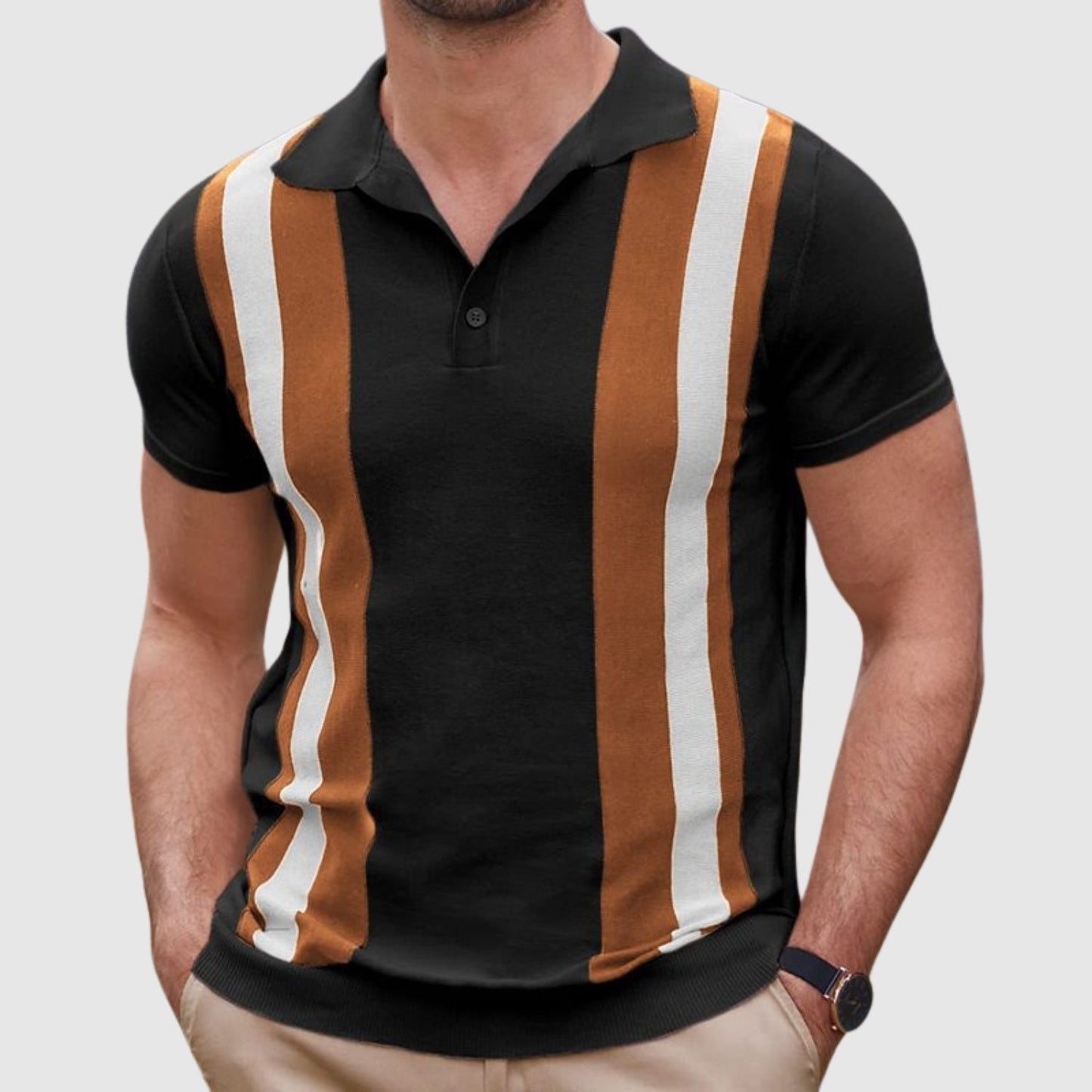 MOONDOKI – Polo tričko s kontrastními detaily