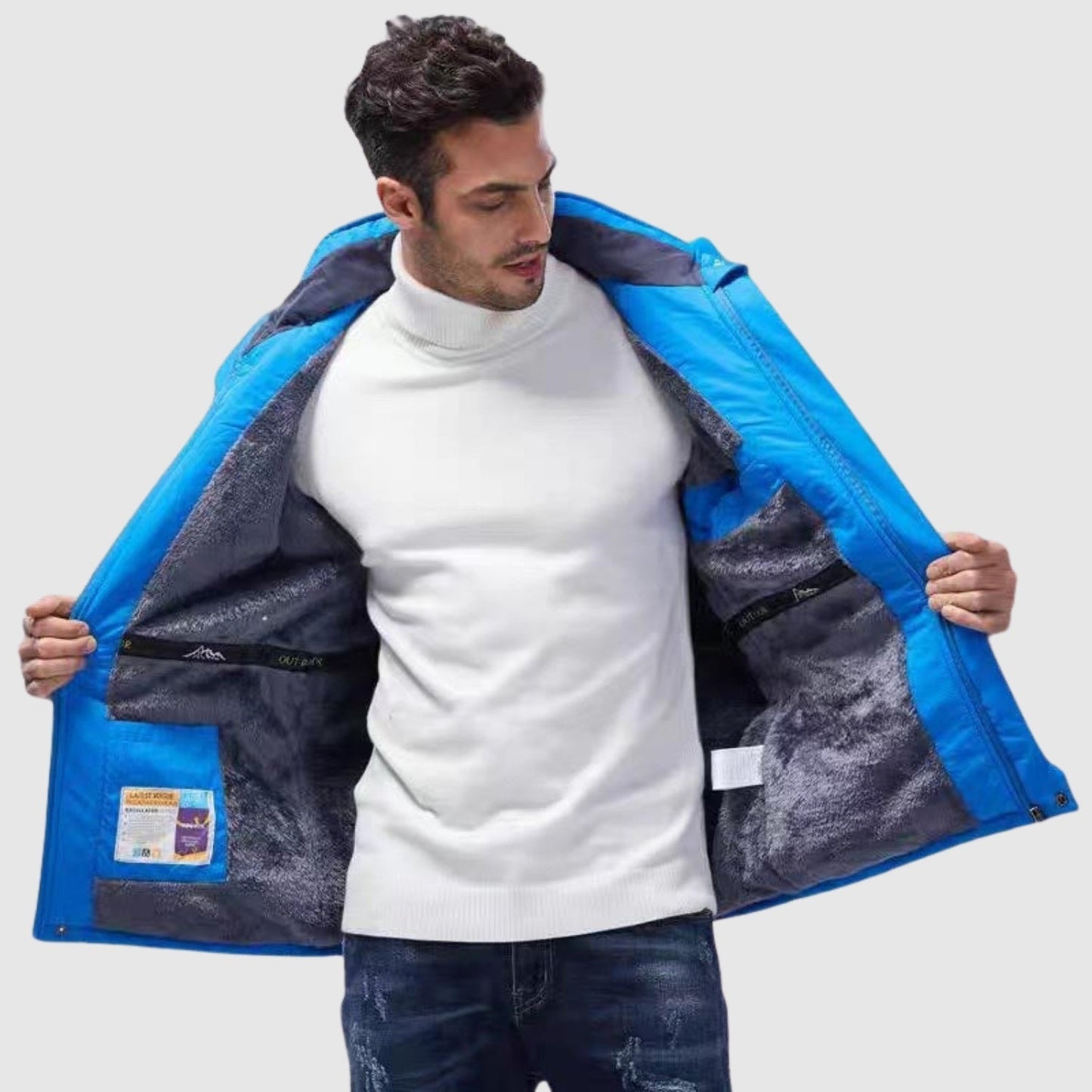 MOONDOKI – Nepromokavá zimní bunda do přírody s fleecovou podšívkou