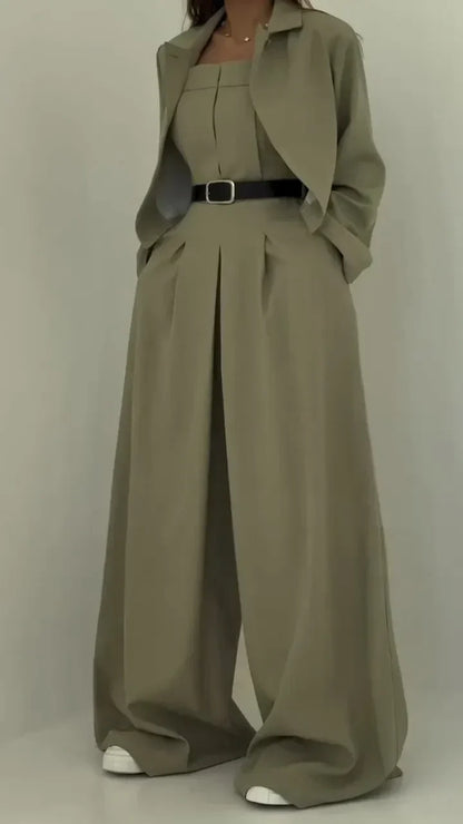 Maria | Dámský set s bustierem + kabátem – Elegantní a moderní styl