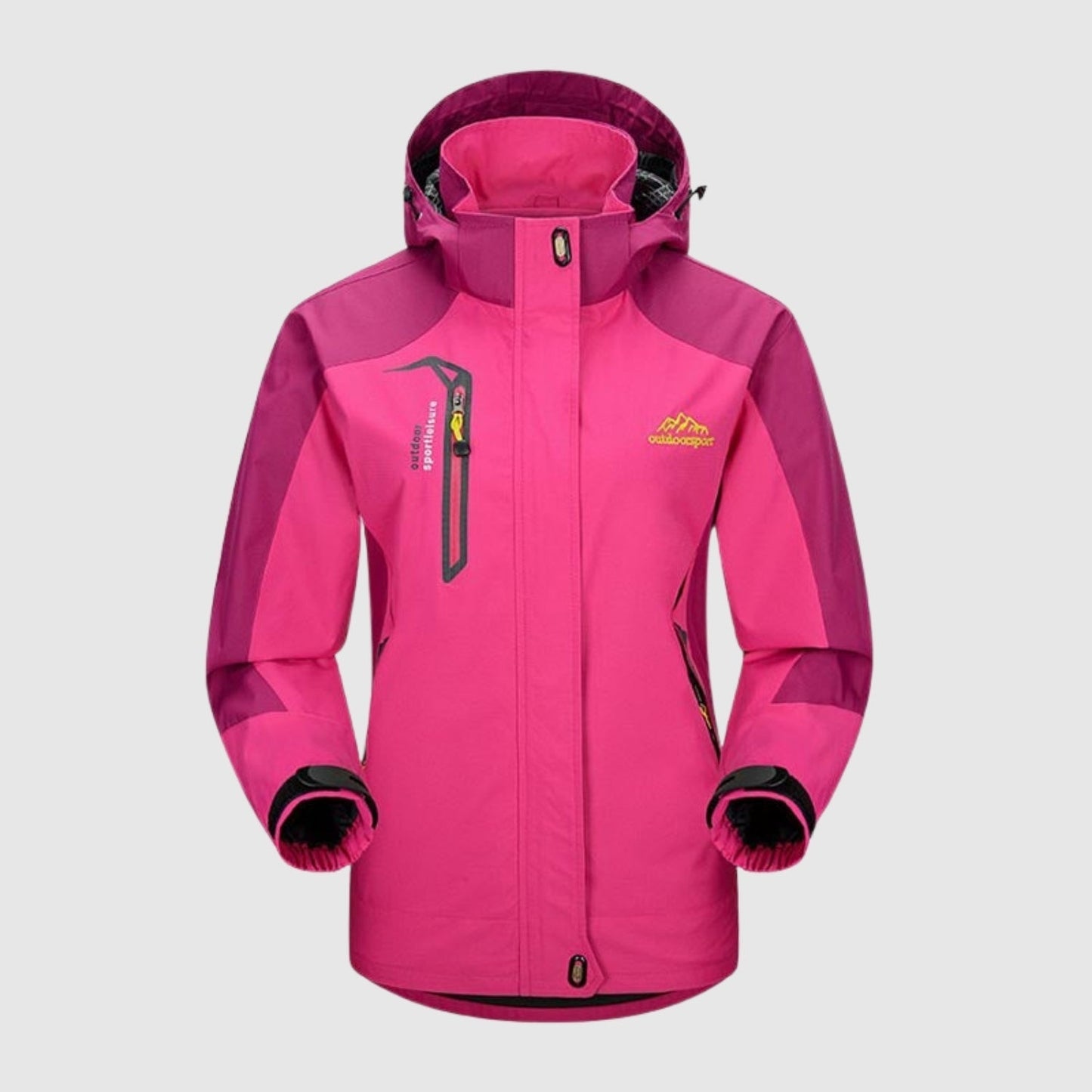 MOONDOKI – Softshellová bunda na turistiku s odnímatelnou kapucí