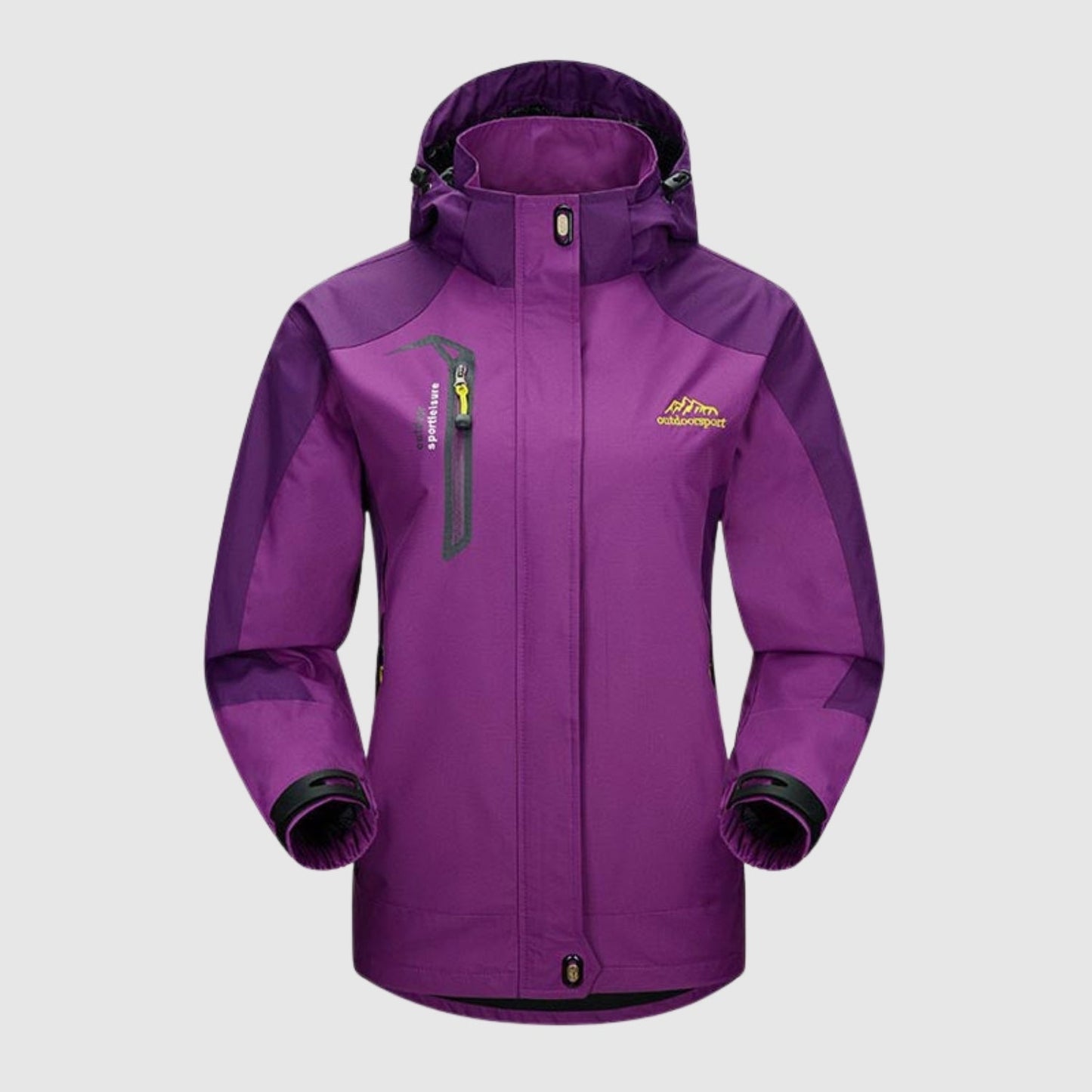 MOONDOKI – Softshellová bunda na turistiku s odnímatelnou kapucí