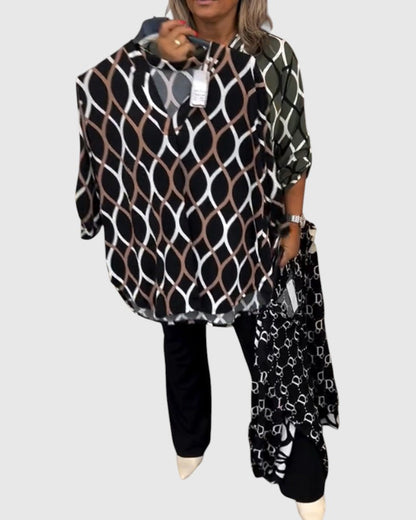 Noor – Halenka s grafickým potiskem