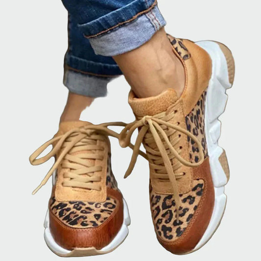 Pohodlné Pletené Tenisky se Vzorem