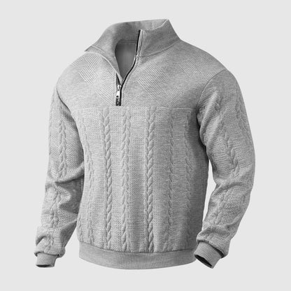 MOONDOKI – Prémiový svetr se čtvrtinovým zipem