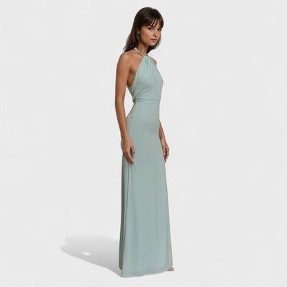 Elyna - Šaty s Halter Výstřihem