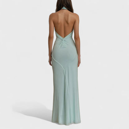 Elyna - Šaty s Halter Výstřihem