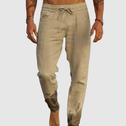 MOONDOKI- Lněné kalhoty