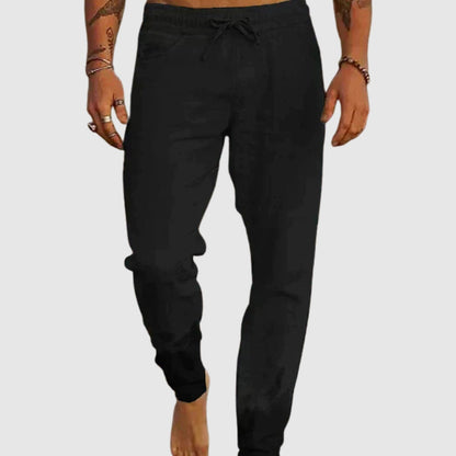 MOONDOKI- Lněné kalhoty