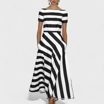 Tereza - Pruhované Šaty