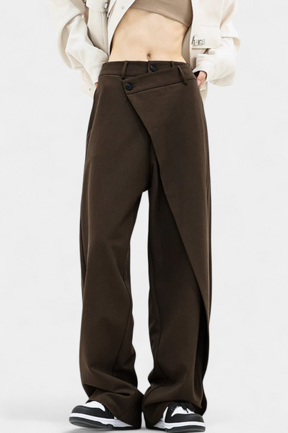 Kalhoty Oaklyn Modern Draped Straight Leg