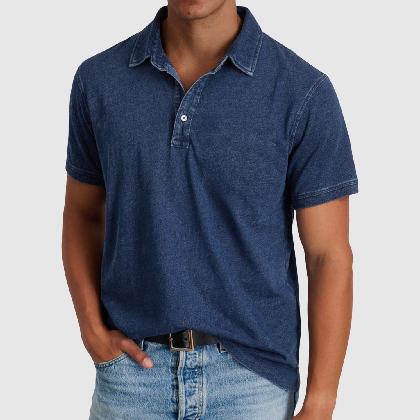 MOONDOKI – Vintage polokošile s knoflíkovou lištou