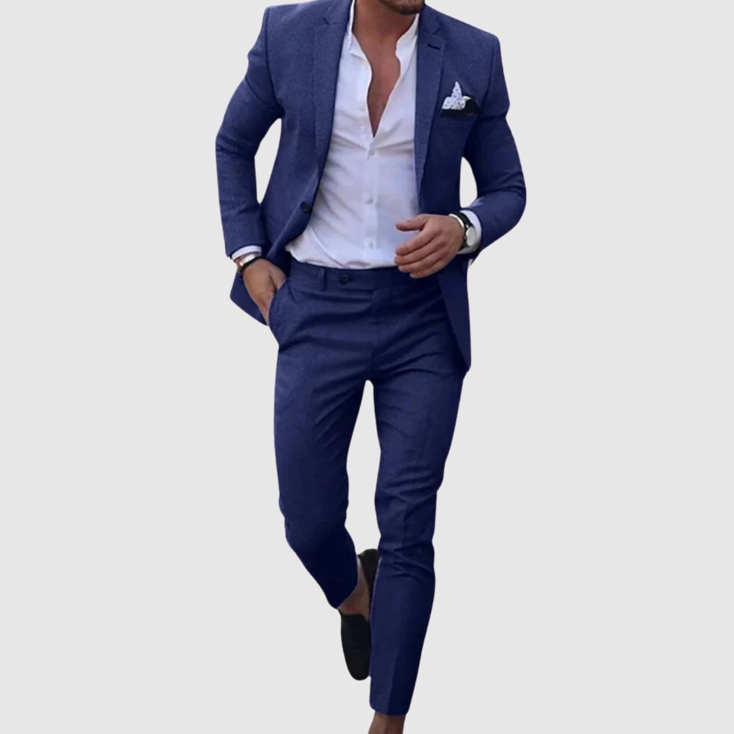 MOONDOKI–  Elegantní pánský oblek (sako + kalhoty)