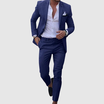 MOONDOKI–  Elegantní pánský oblek (sako + kalhoty)