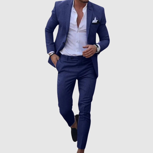 MOONDOKI–  Elegantní pánský oblek (sako + kalhoty)