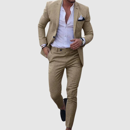 MOONDOKI–  Elegantní pánský oblek (sako + kalhoty)