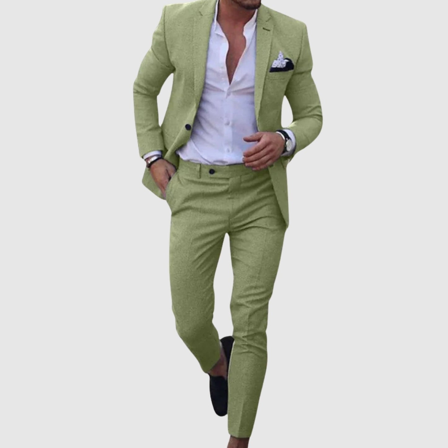 MOONDOKI–  Elegantní pánský oblek (sako + kalhoty)