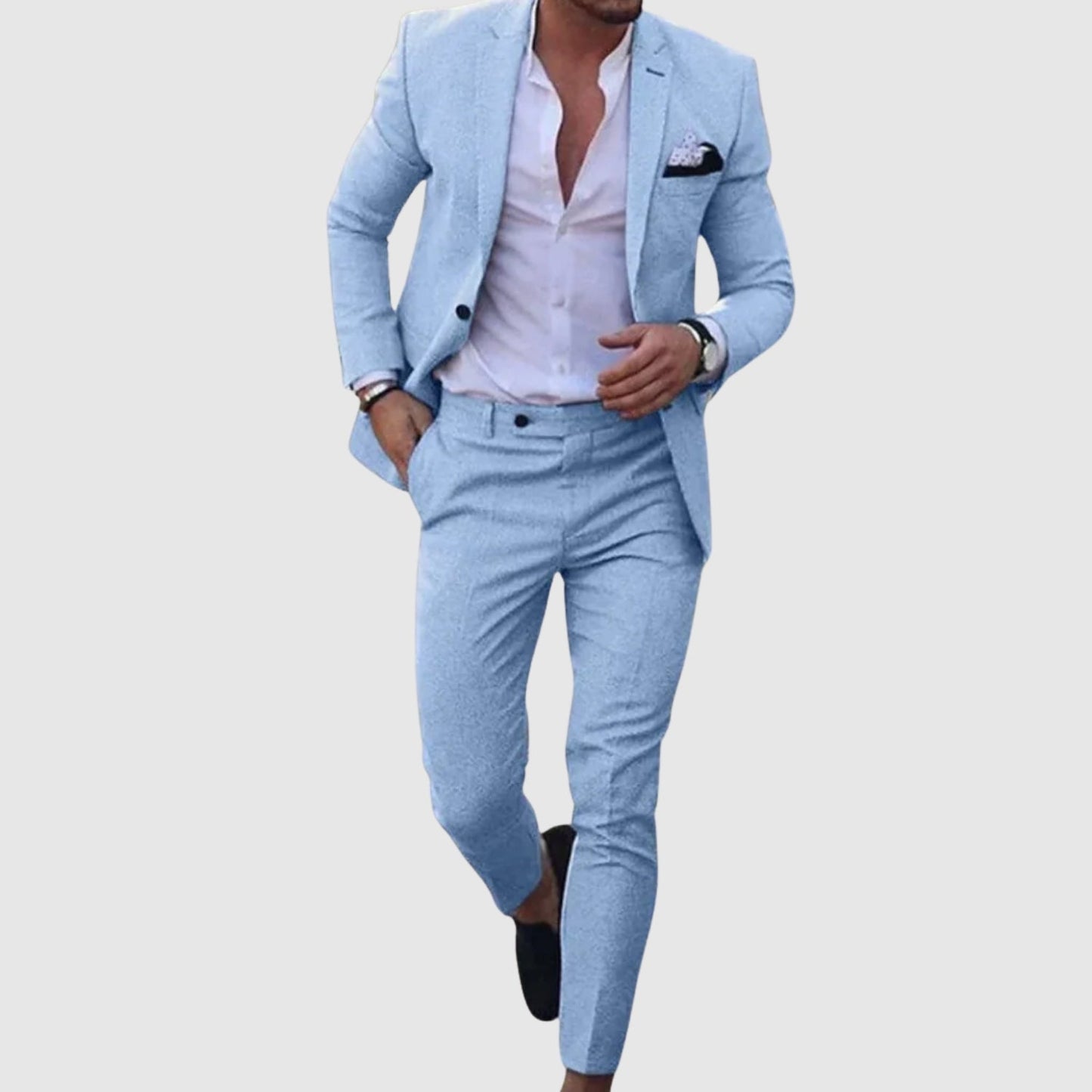 MOONDOKI–  Elegantní pánský oblek (sako + kalhoty)