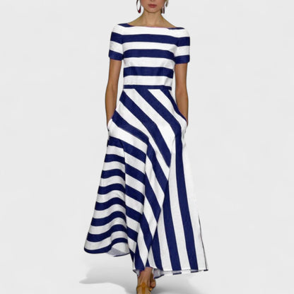 Tereza - Pruhované Šaty