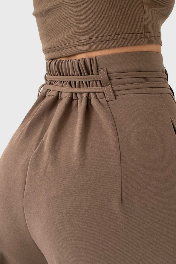 Šněrovací kalhoty Sophie Wide Leg