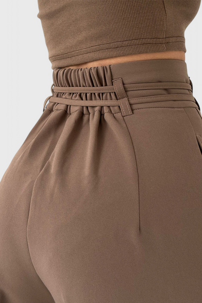 Šněrovací kalhoty Sophie Wide Leg