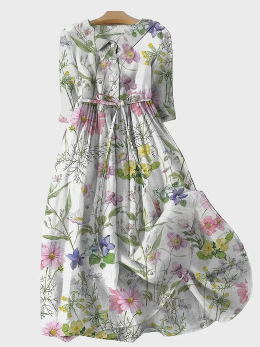 Long Floral Dress