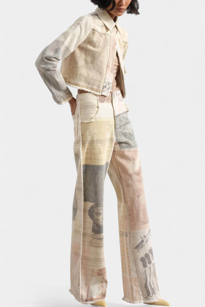Džíny Paula Wide Leg