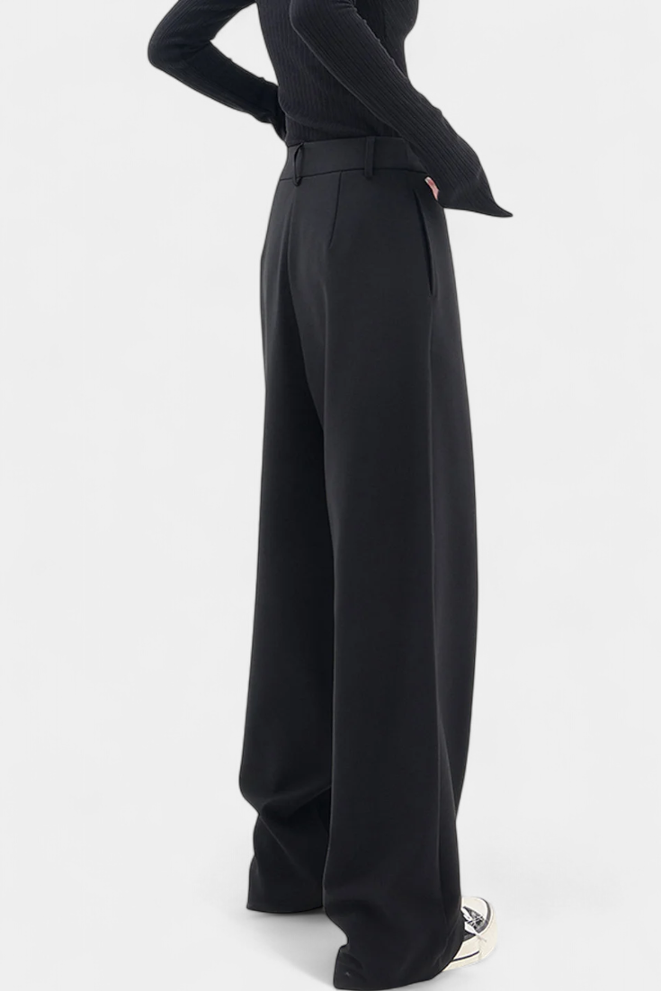 Kalhoty Oaklyn Modern Draped Straight Leg