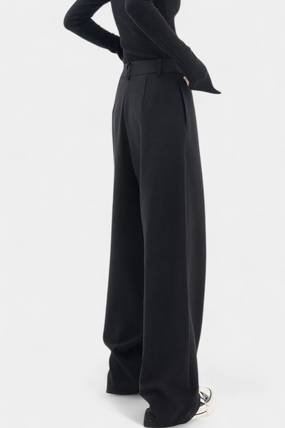 Kalhoty Oaklyn Modern Draped Straight Leg