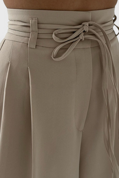 Šněrovací kalhoty Sophie Wide Leg