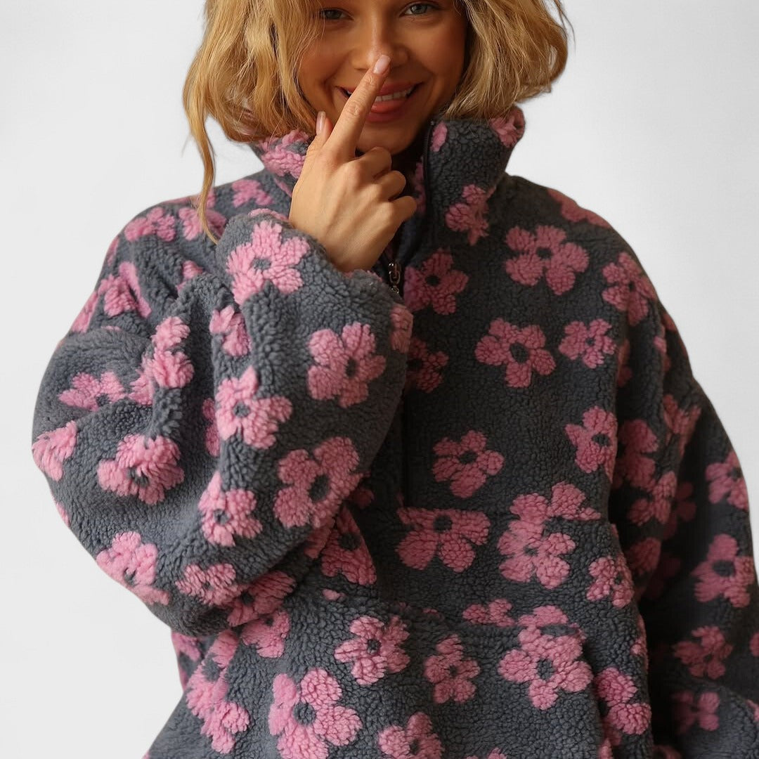 Daisy | Polar fleece květinový