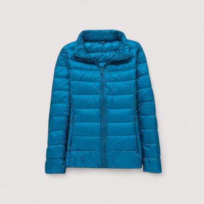 Kristýna | Nová ultralehká bunda s bílými kachními peřím