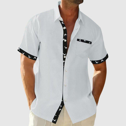 MOONDOKI – Pohodlná košile s krátkým rukávem