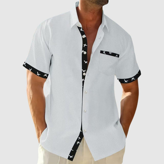 MOONDOKI – Pohodlná košile s krátkým rukávem