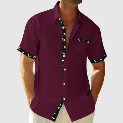 MOONDOKI – Pohodlná košile s krátkým rukávem