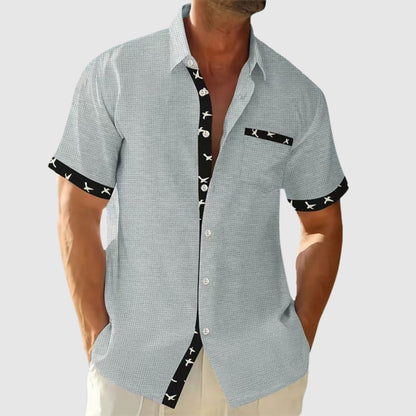 MOONDOKI – Pohodlná košile s krátkým rukávem