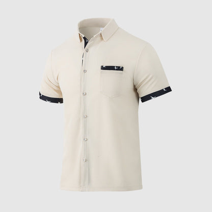 MOONDOKI – Pohodlná košile s krátkým rukávem