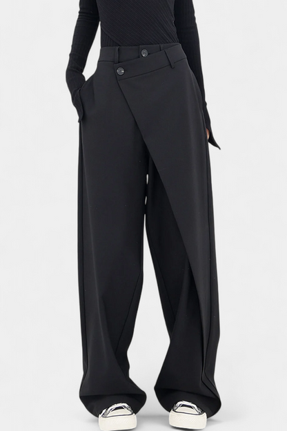 Kalhoty Oaklyn Modern Draped Straight Leg