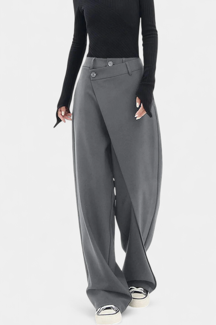 Kalhoty Oaklyn Modern Draped Straight Leg