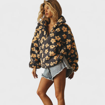 Daisy | Polar fleece květinový