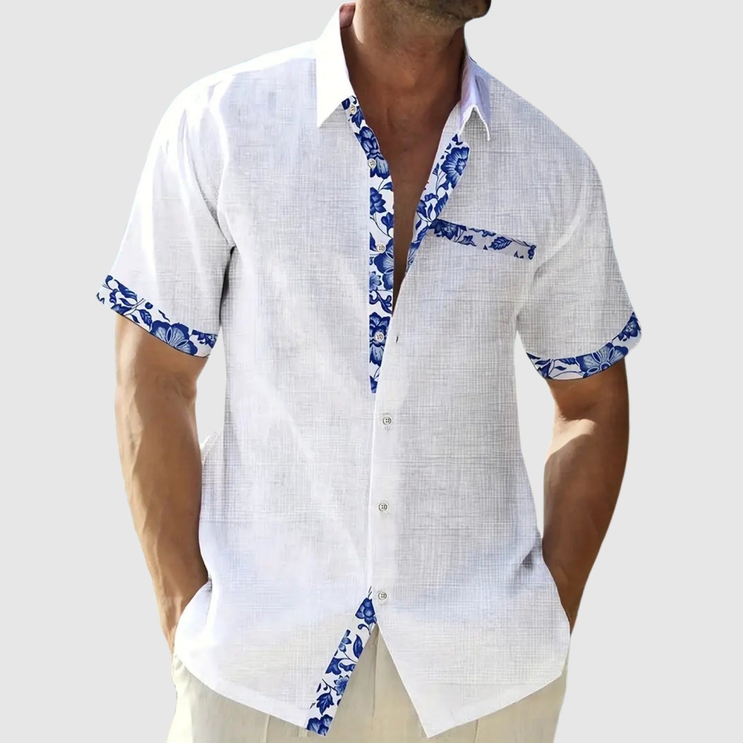 MOONDOKI – Košile s krátkým rukávem a kontrastními detaily