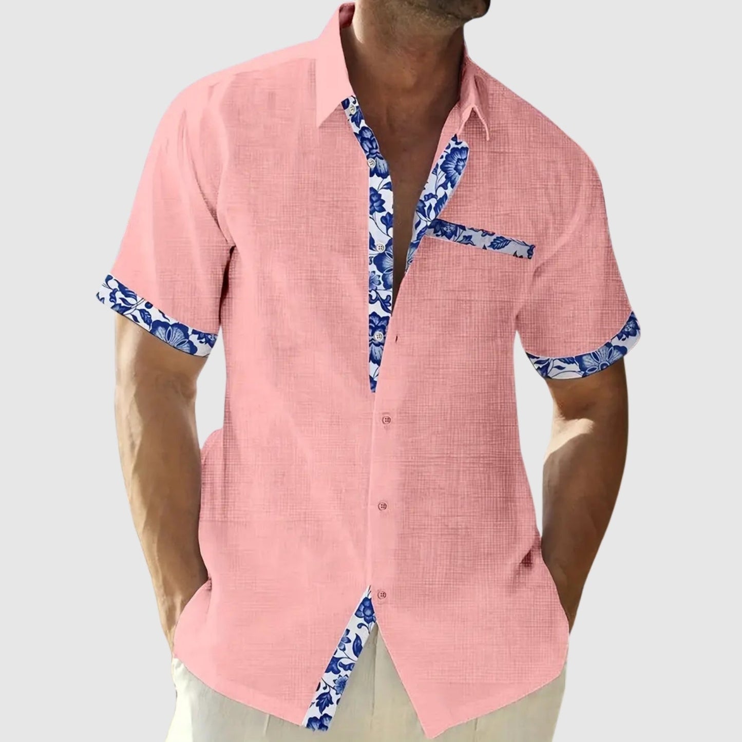 MOONDOKI – Košile s krátkým rukávem a kontrastními detaily