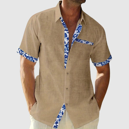 MOONDOKI – Košile s krátkým rukávem a kontrastními detaily