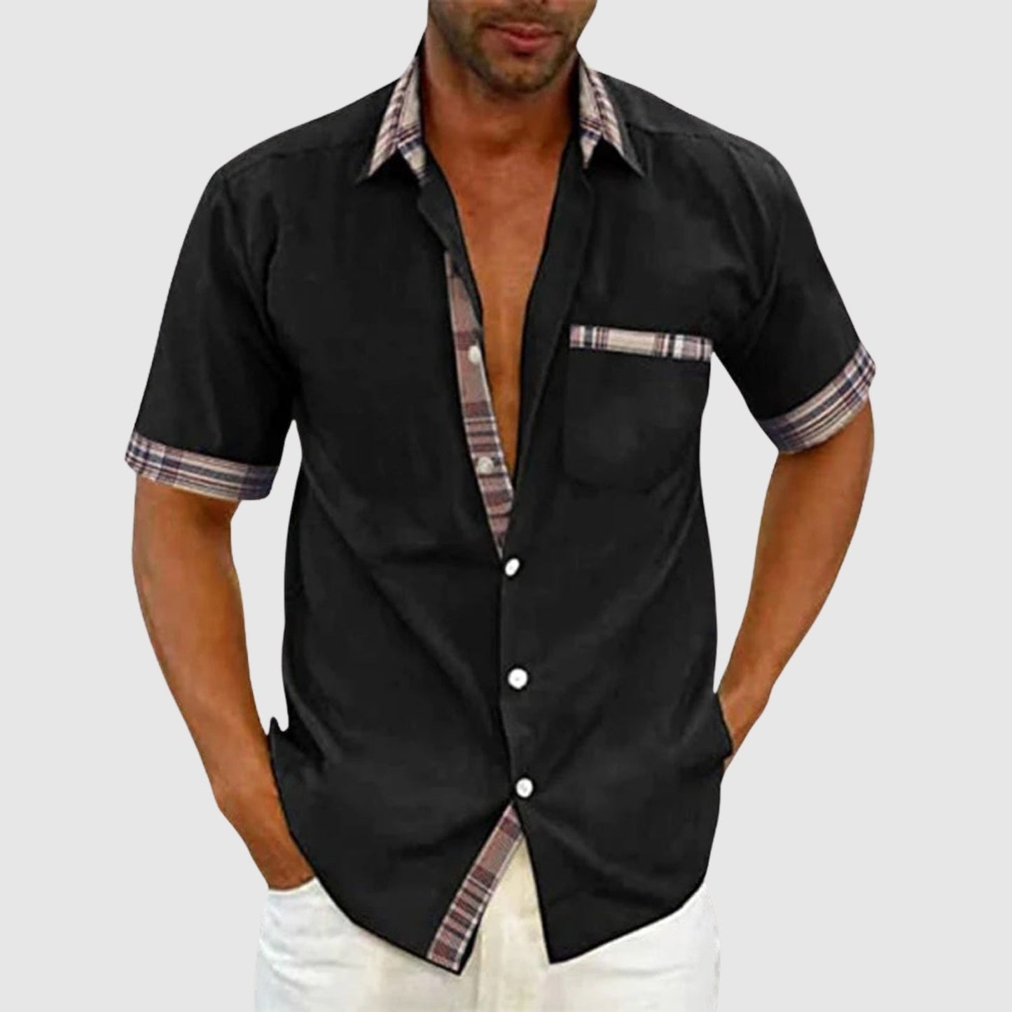 MOONDOKI – Ležérní košile s krátkým rukávem