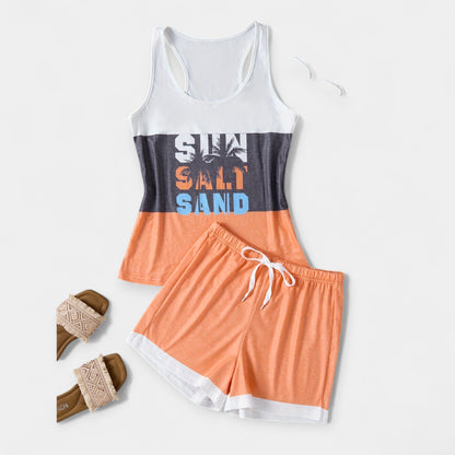 Letní sada s palmami